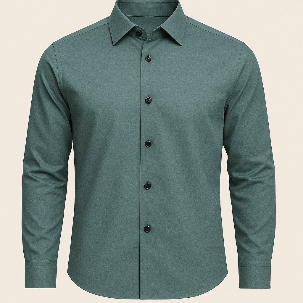 Grey Cotton Shirt