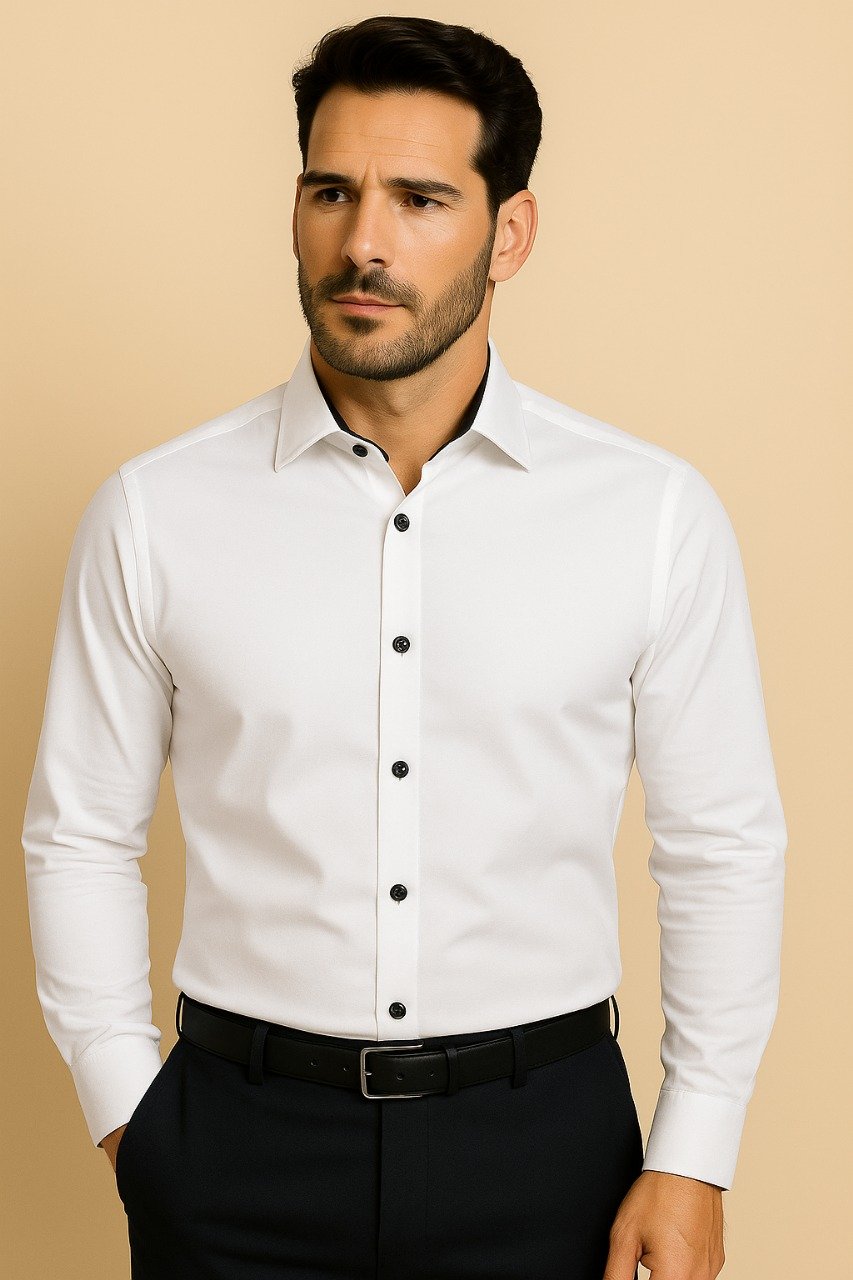 Classic White Cotton Shirt